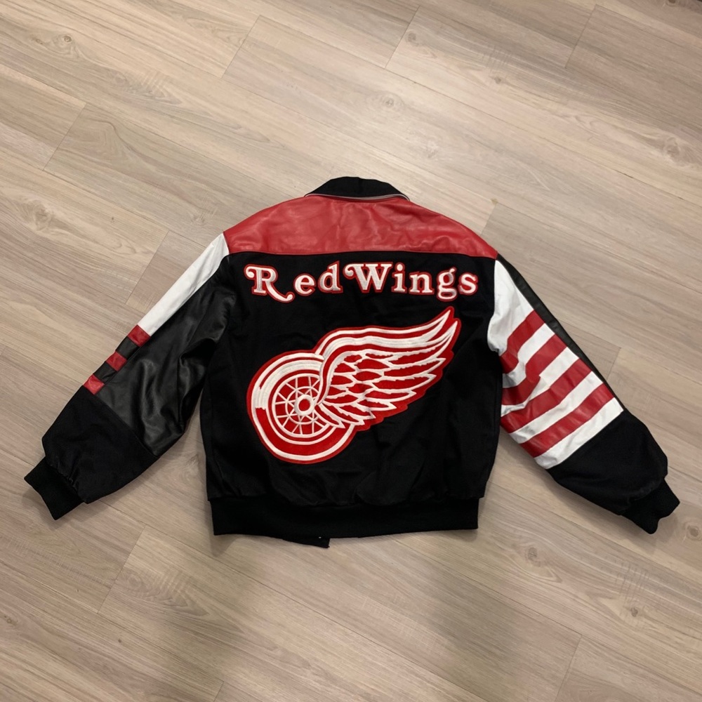 **SOLD**Vintage Detroit Red Wings NHL Bomber